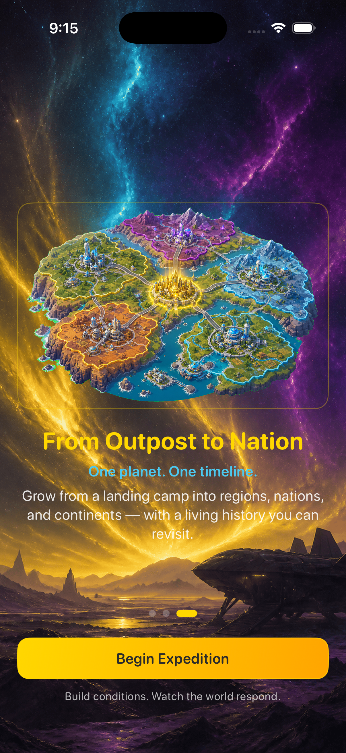 Onboarding — outpost to nation